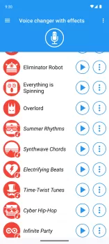 Voice changer with effects MOD APK (Free purchase, Unlocked, Premium, Mod speed) v4.1.1 screenshot 4