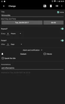 Alarm and pill reminder MOD APK (Unlocked, Premium) v1.159 screenshot 9