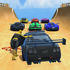 Mega Ramp Car - Jumping Test MOD APK (Remove ads, Mod speed)