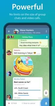 Telegram MOD APK (Unlocked, Premium) v11.1.3 screenshot 2