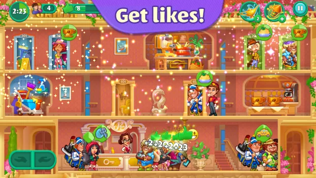 Grand Hotel Mania: Hotel games MOD APK (Free purchase) v4.7.2.5 screenshot 4