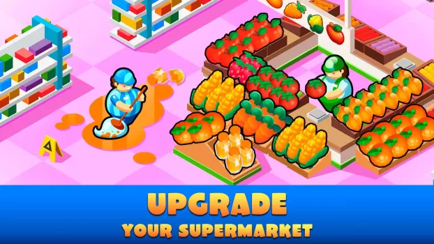 Idle Supermarket Tycoon－Shop MOD APK (Unlimited money) v3.2.7 screenshot 2