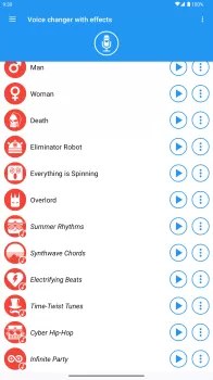 Voice changer with effects MOD APK (Free purchase, Unlocked, Premium, Mod speed) v4.1.1 screenshot 12