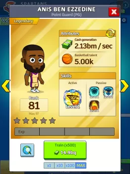 Idle Five Basketball tycoon MOD APK (Unlimited money, Free purchase, Mod speed) v1.40.1 screenshot 12