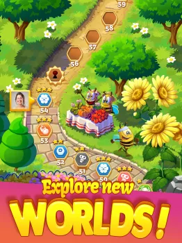 Bee Brilliant Blast MOD APK (Unlimited money, Free purchase) v1.45.1 screenshot 14