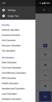 ClevCalc - Calculator MOD APK (Unlocked, Premium) v2.23.7 screenshot 1