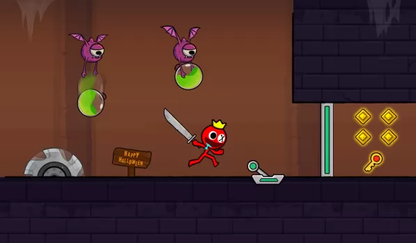 Red Stick Boy: Adventure Game MOD APK (Remove ads, Unlimited money) v2.8.0 screenshot 13