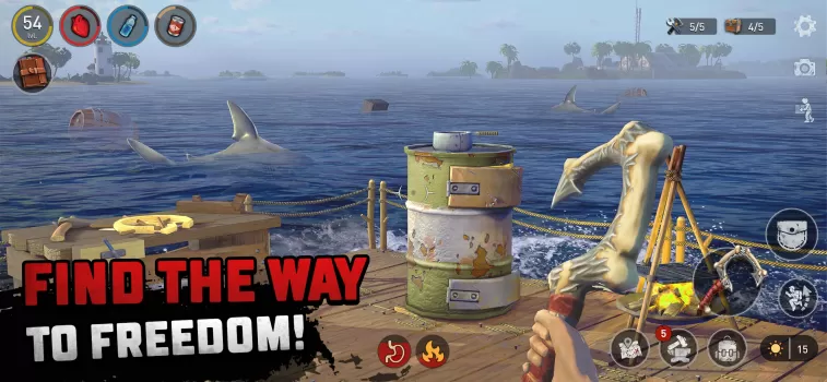 Raft® Survival - Ocean Nomad MOD APK (Unlimited money) v2.0.2 screenshot 10