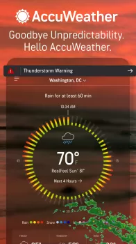 AccuWeather: Weather Radar MOD APK (Unlocked, Pro) v20-4-google screenshot 1