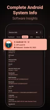 Device Info: System & CPU Info MOD APK (Donate) v3.3.8.5 screenshot 6