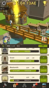 Medieval: Idle Tycoon Game MOD APK (Unlimited money, Mod Menu, Unlimited) v1.6.1 screenshot 3