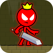 Red Stick Boy: Adventure Game MOD APK (Remove ads, Unlimited money)