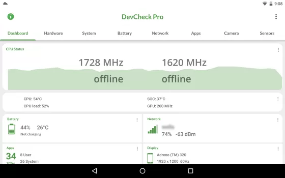 DevCheck Device & System Info MOD APK (Unlocked, Pro) v5.23 screenshot 9