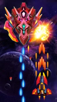 Galaxy Invader: Alien Shooting MOD APK (Remove ads, Unlimited money, Mod speed) v2.9.45 screenshot 3