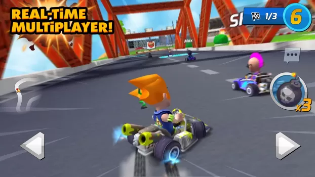 Boom Karts Multiplayer Racing MOD APK (Remove ads, Unlocked, Mod Menu, Mod speed) v1.45.0 screenshot 7