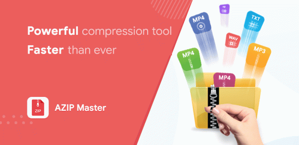 AZIP Master: ZIP / RAR, Unzip