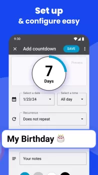 Countdown Widget・Countdown app MOD APK (Unlocked, Premium) v3.1.0 screenshot 2