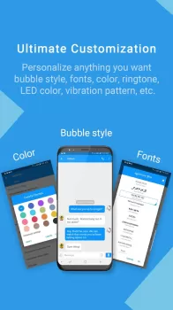 Handcent Next SMS messenger MOD APK (Unlocked, Premium) v10.9.9.7 screenshot 1