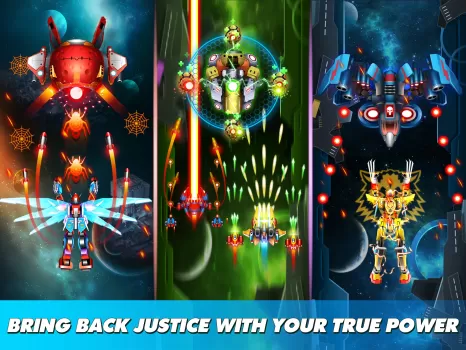 Thunder Fighter Superhero MOD APK (Remove ads, Unlimited money) v10.1 screenshot 21