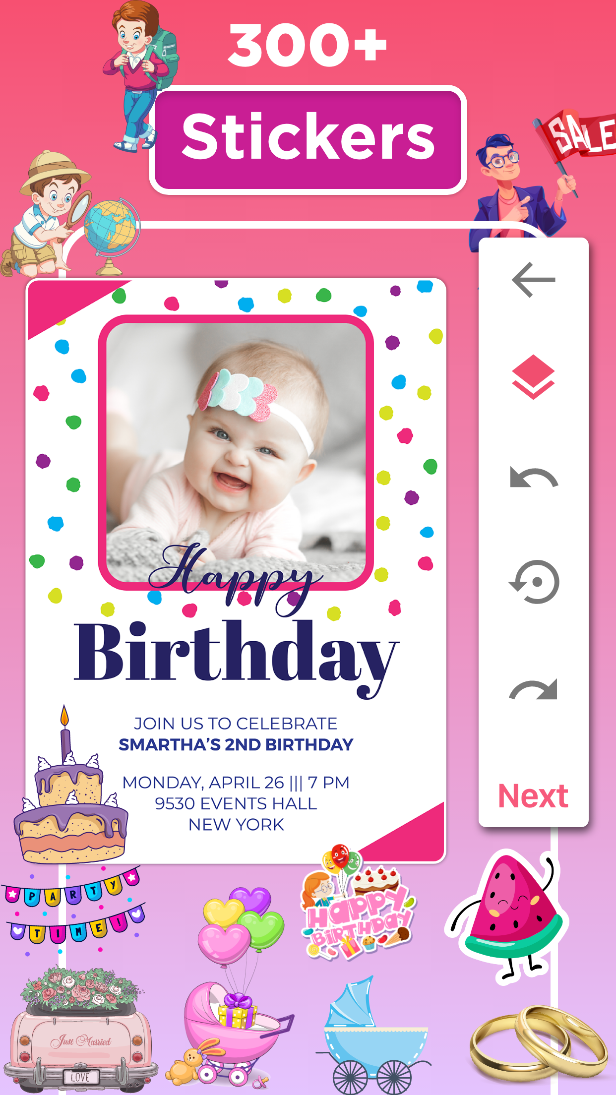 Invitation maker & Card Design