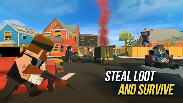 Grand Battle Royale: Pixel FPS MOD APK (Unlimited money) v3.5.1 screenshot 4