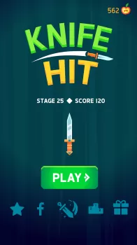 Knife Hit MOD APK (Remove ads, Unlimited money, Mod speed) v1.8.22 screenshot 4