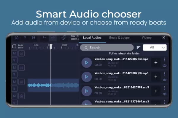 Pro Audio Editor - Music Mixer