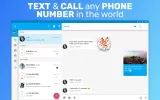 Text Me: Second Phone Number MOD APK (Free purchase) v3.9.4 screenshot 6