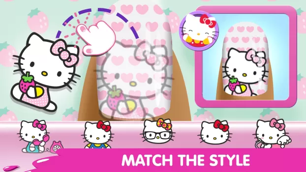 Hello Kitty Nail Salon MOD APK (Full) v2024.2.1 screenshot 3