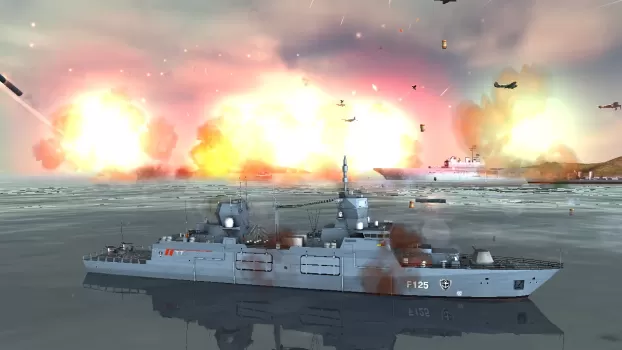 WARSHIP BATTLE:3D World War II MOD APK (Unlimited money) v3.8.7 screenshot 11