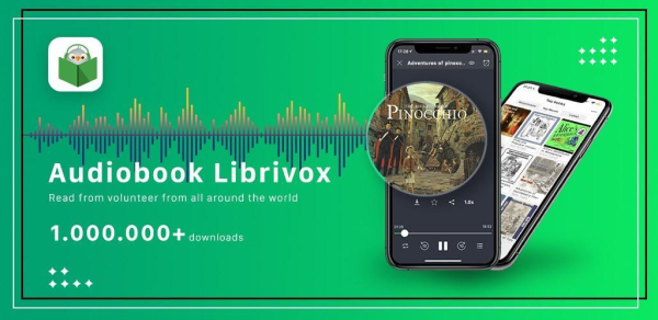 LibriVox: Audio bookshelf