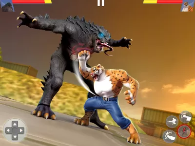 Kung Fu Animal: Fighting Games MOD APK (Remove ads, Mod speed) v1.9.9 screenshot 15