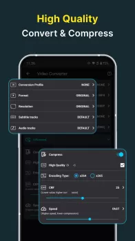 Video Converter, Compressor MOD APK (Unlocked, Premium) v7.0.1 screenshot 3