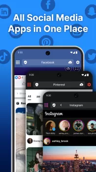 Friendly Social Browser MOD APK (Unlocked, Premium) v8.4.11 screenshot 1