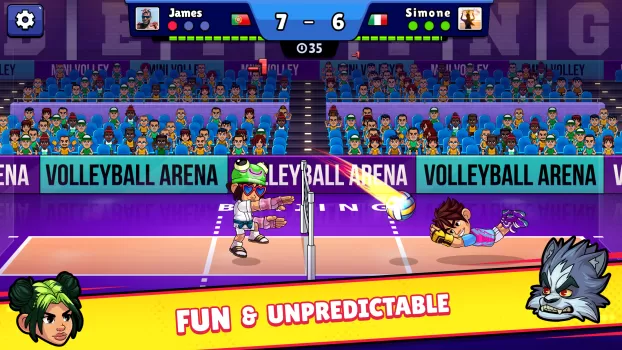 Volleyball Arena: Spike Hard MOD APK (Unlocked, Free purchase, Mod Menu) v13.1.0 screenshot 2