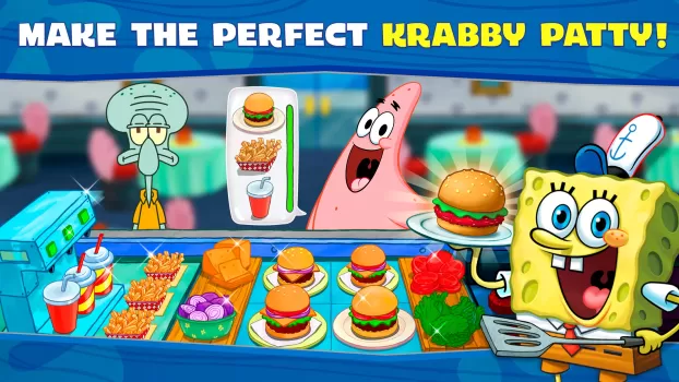 SpongeBob: Krusty Cook-Off MOD APK (Unlimited money) v5.6.1 screenshot 2