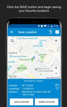 Save Location GPS MOD APK (Unlocked, Premium) v9.3 screenshot 1