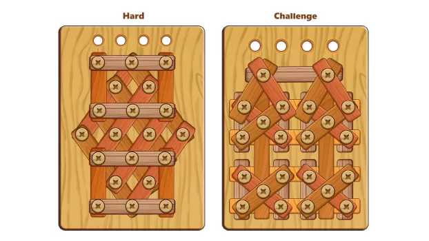 Wood Nuts & Bolts Puzzle MOD APK (Unlimited money) v8.7 screenshot 7