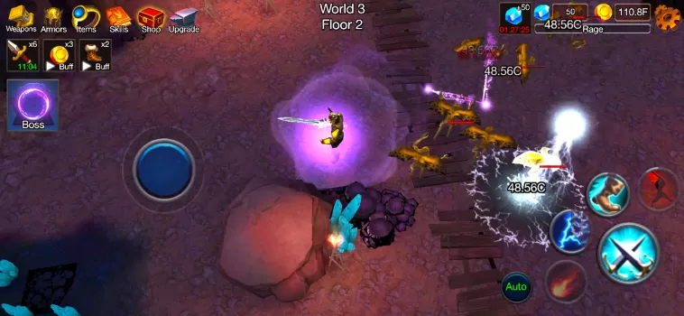 Dungeon Clash MOD APK (Unlimited money) v2.1.36 screenshot 1