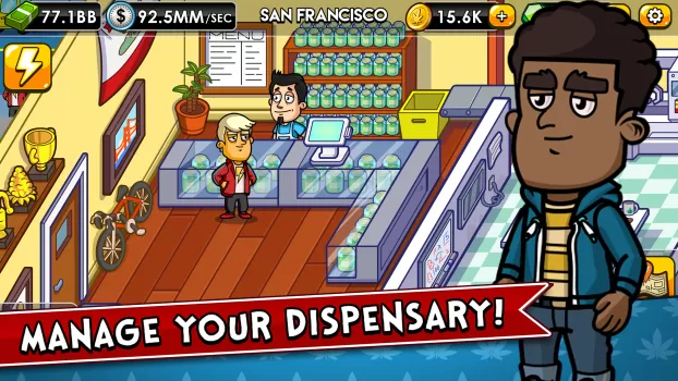 Weed Inc: Idle Tycoon MOD APK (Unlimited money, Free purchase, Mod Menu, Mod speed) v3.34.46 screenshot 3