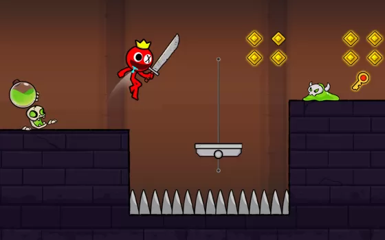 Red Stick Boy: Adventure Game MOD APK (Remove ads, Unlimited money) v2.8.0 screenshot 19