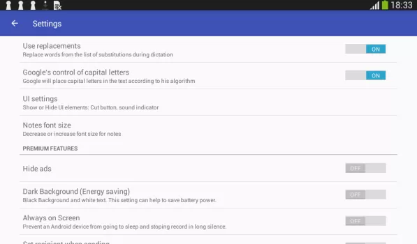 Voice Notebook speech to text MOD APK (Unlocked, Premium) v2.7.3 screenshot 9