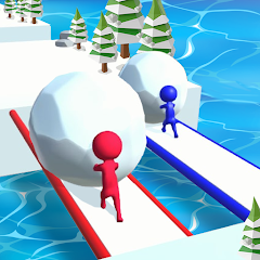 Snow Race 3D: Ice Bridge Run MOD APK (Remove ads, Mod speed)