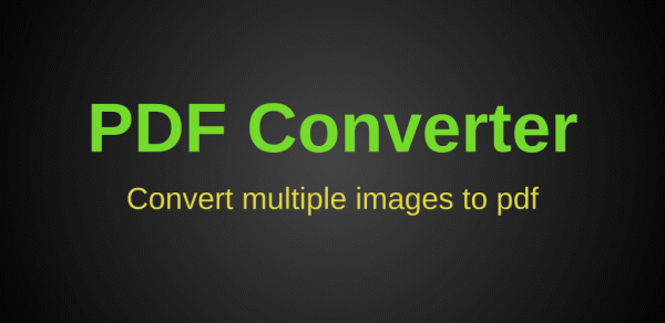 PDF converter - JPG to PDF