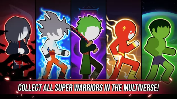 Super Stickman Dragon Warriors MOD APK (Unlimited money) v1.2.4 screenshot 5