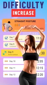 Straight Posture－Back exercise MOD APK (Unlocked, Premium) v3.5.3 screenshot 3