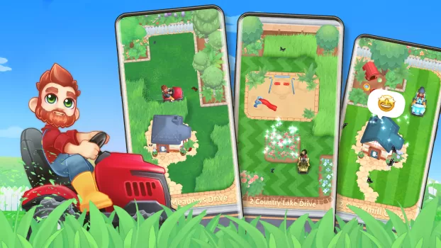 It's Literally Just Mowing MOD APK (Remove ads, Unlimited money, Mod speed) v1.36.1 screenshot 6