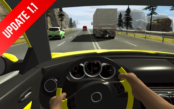 Racing in Car MOD APK (Unlimited money) v1.5 screenshot 2