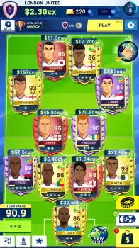 Idle Eleven - Soccer tycoon MOD APK (Unlimited money, Mod Menu, Unlimited) v1.36.3 screenshot 1