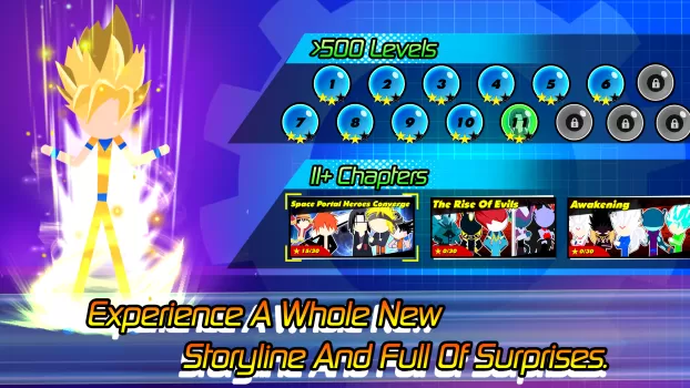 Super Stick Fight AllStar Hero MOD APK (Remove ads, Unlimited money) v4.5 screenshot 4